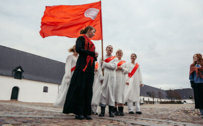 Teater, magi og Tidsrejser: Lunderskov Efterskole på Kvinderuten i Kolding!