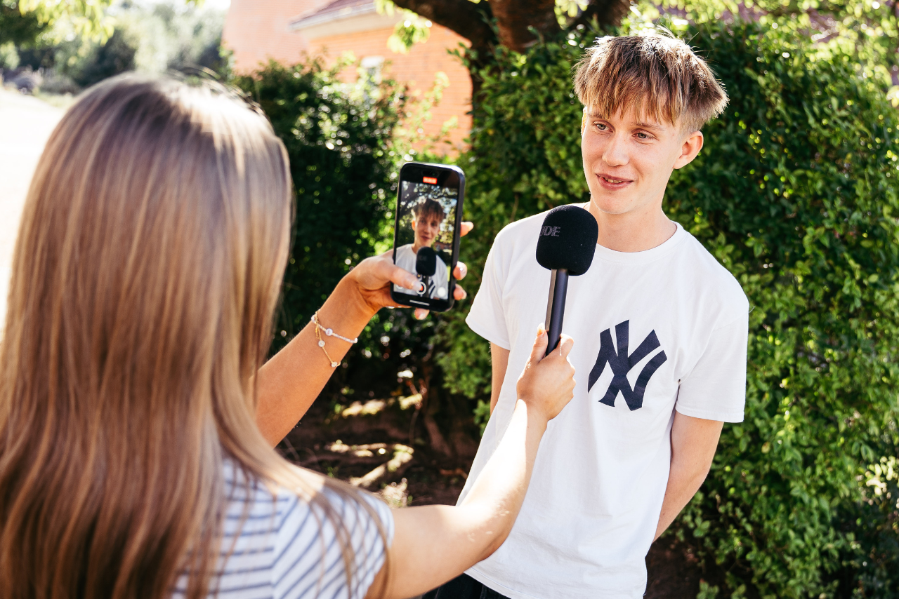 interview online medier